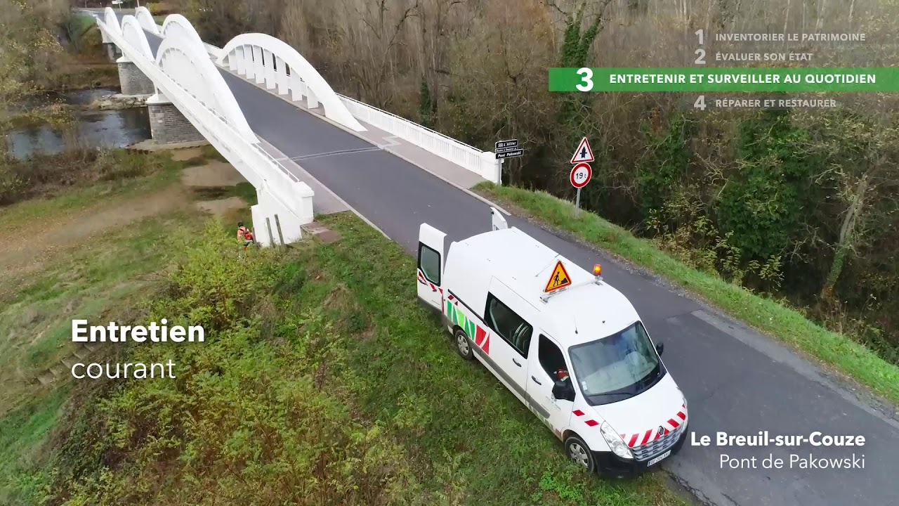 Gestion du patrimoine ouvrages d’art du Conseil départemental du Puy-de-Dôme