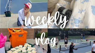 WEEKLY VLOG: Real Estate Appointments, New Hair and Pickleball Tournament