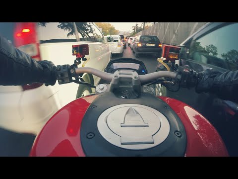 Ducati 796 ride 1 (მონსტერით გასეირნება ვიდეო1)