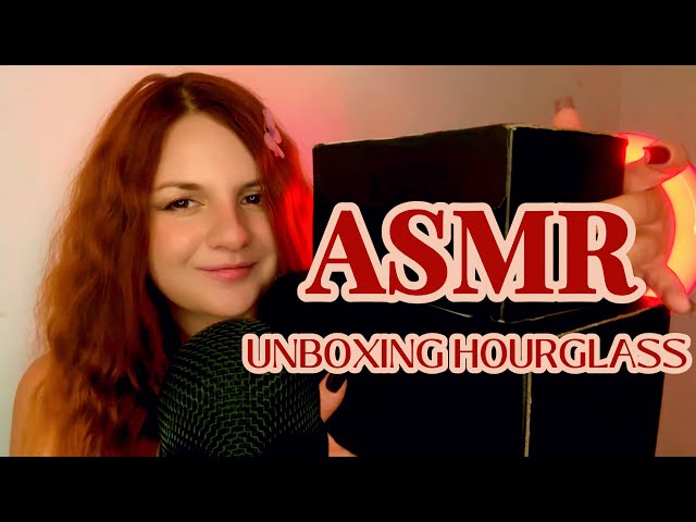 АСМР 💄 Распаковка посылки HOURGLASS 📦 (Палетка 2025 и не только!) Шепот, таппинг, мурашки 100%