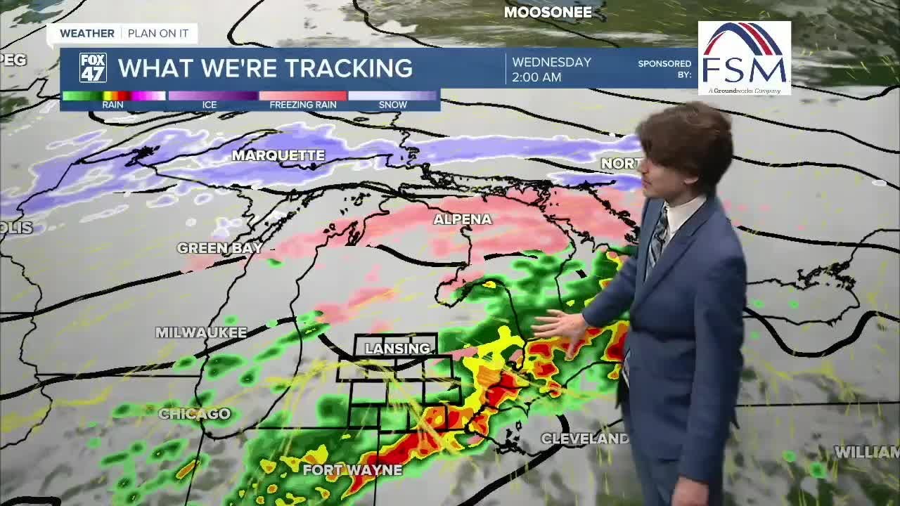 Severe storms possible Tuesday night into Wednesday morning across Mid ...