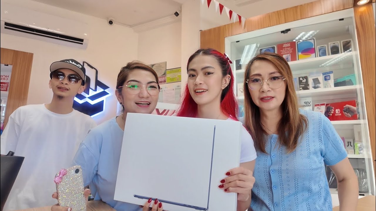 Unboxing M4 MacBook Air Midnight Blue 💕