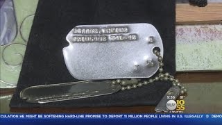 Dog Tags Returned After Decades