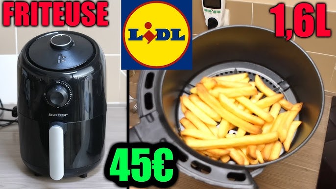 YouTube B1 chaud Air LIDL Fryer - air SHF Friteuse 1500 Hot SILVERCREST à Heißluft-Fritteuse