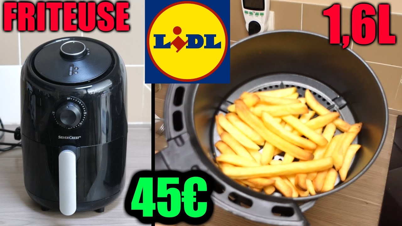 LIDL Эйр Фраер SILVERCREST SHF 1000 A1 без масла 1,6L 1000W Air Fryer