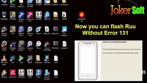 Successful way to Create HTC Gold Card /Fix Error 131