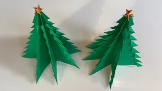 How To Make Origami Christmas Tree