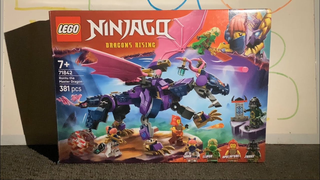 Reviewing LEGO Ninjago Dragons Rising Rontu The Dragon Master Set