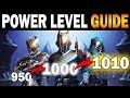 How to Power Level up to 1010 (Destiny 2 Season of the Worthy)