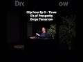 Episode 3 Clip.Full episode available tomorrow.Titled:Three G’s of Prosperity.Money Mindsets Matter!