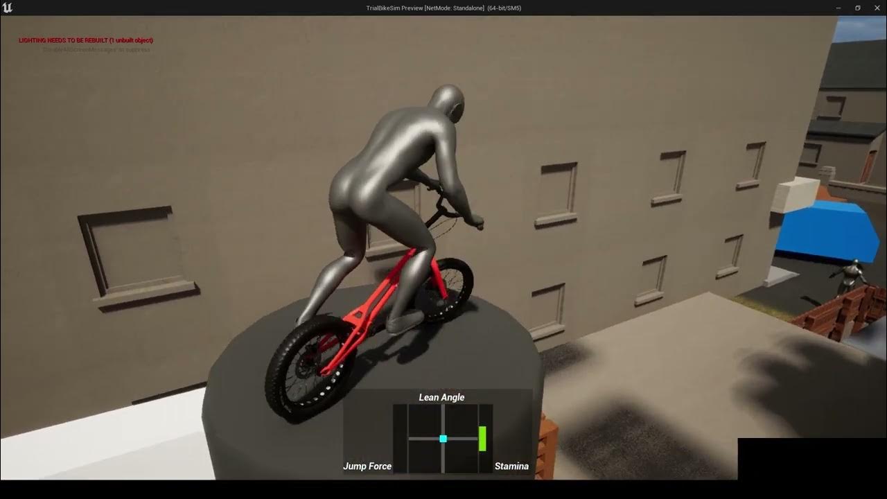 Trial bike game dev UE5 YouTube