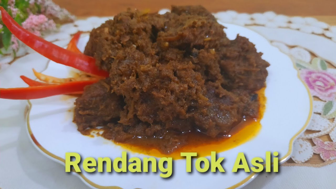 Resepi rendang tok asli perak