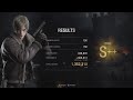 RE4 Remake Mercenaries: Leon - Castle: S++ 150 Combo: 1,352,310