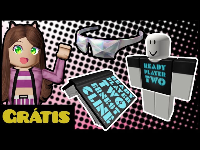 TODAS ROUPAS e ITENS GRÁTIS QUE VOCÊ PODE GANHAR do EVENTO READY PLAYER TWO  no ROBLOX 😱🥰 