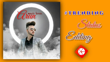 New boys smoke effect | whatspp status editing tutorial Black screen in Kinemaster technical friends