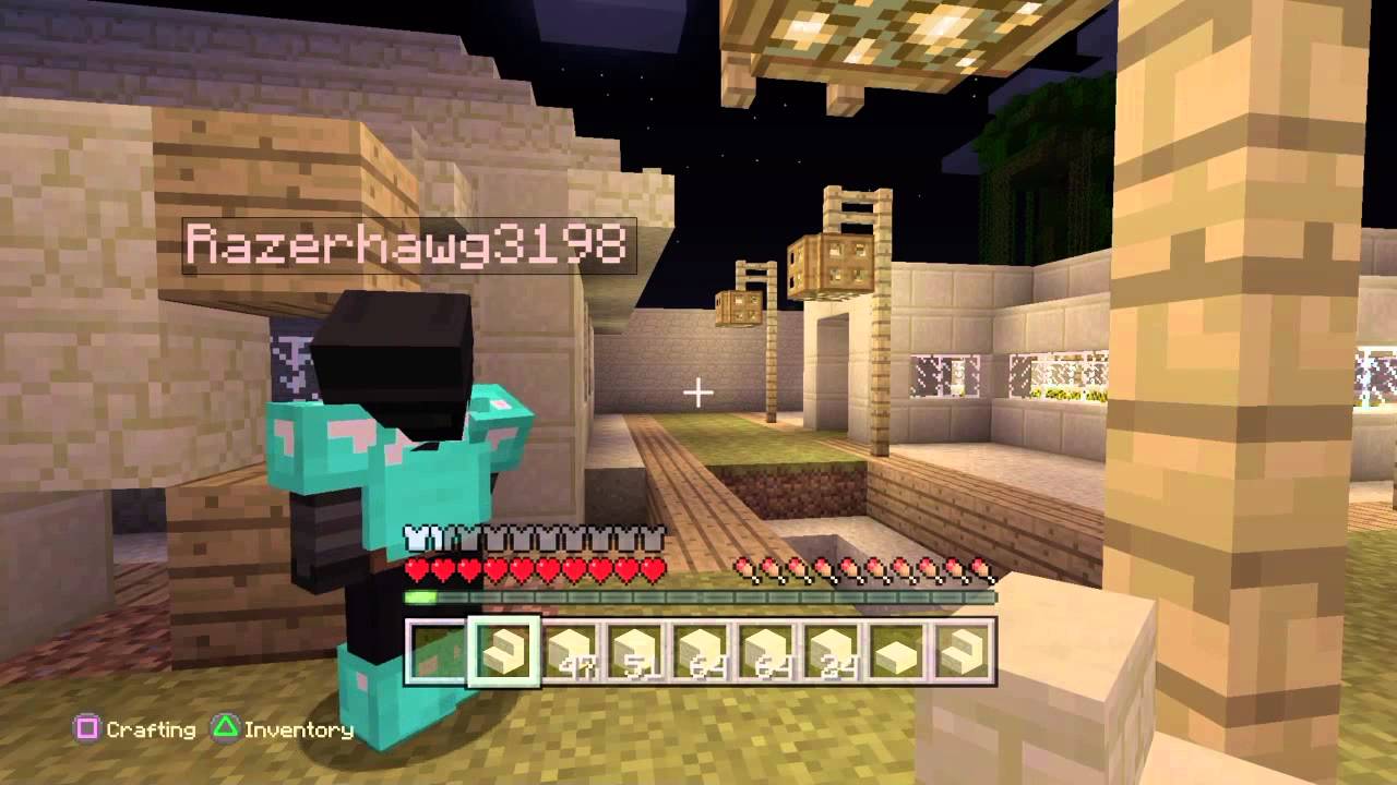 Minecraft Lets Play Episode 1 - Building my house - YouTube