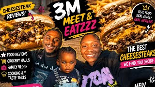 BEST PHILLYCHEESESTEAKS AT I.B.’s 🧀 W/ 3 M’s 