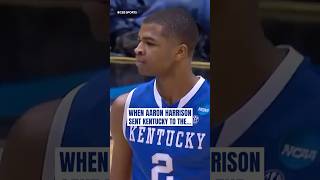 “Aaron Harrison. BEYOND BELIEF.” #cbb #collegebasketball #marchmadness