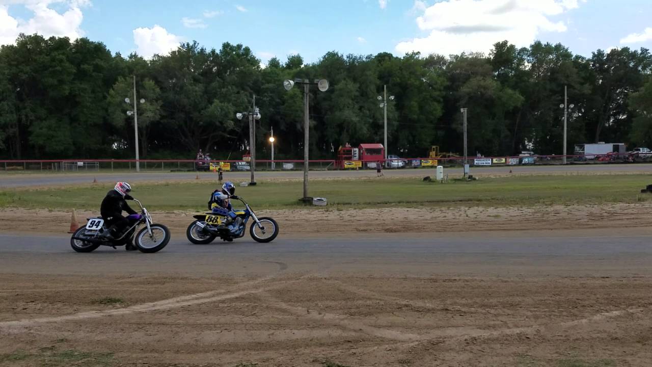 Flat track action Fruitland Park FL YouTube