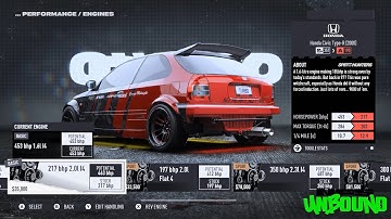 Honda Civic Type R LOUD Pops & Bangs | Need for Speed Unbound