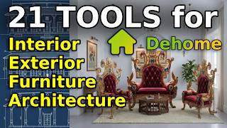 DeHome AI: The Ultimate All in One AI Design Tool for Interior, Exterior Furniture & Architecture