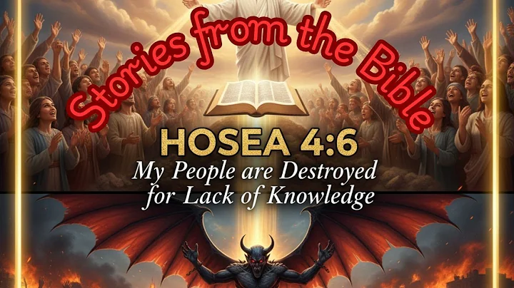 Hosea 4:6 My people are destroyed for lack of knowledge.