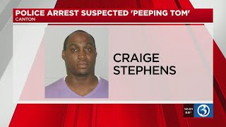 MUGSHOT: Canton police arrest suspected 'Peeping Tom'