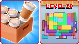 Coffee Craze Level 29 Game Walkthrough || Coffee Craze Jam Puzzle Game Answer