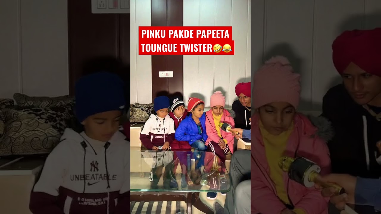 FUNNY TONGUE TWISTER 🤣😂 #dhanoaz #trending #viral #shorts #shortvideo #dhanoazvlogs #comedy #funny
