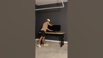 The ULTIMATE MAN CAVE!🔥| DAY 1 #desksetup #gamingsetup #mancave #officesetup #jayhym