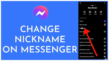 How To Change Nickname For Chat In Facebook Messenger (2023)