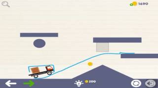 Brain On! Physics Boxs Puzzles Map 1 Level 58 Walkthrough 3 Stars screenshot 3