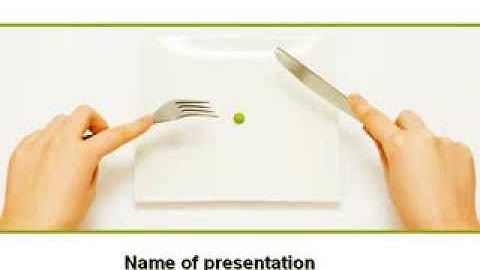 Hard Diet PowerPoint Template by PoweredTemplate.com