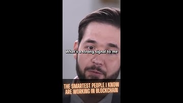 The Smartest People I Know Are Working in Blockchain -  Alexis Ohanian, Co-Founder Reddit