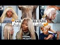 How To: ✨Best✨Beige Blonde Hair Tutorial For Brown Skin POC From Scratch | Laurasia Andrea Blonde