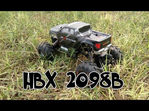 [Unboxing - Test] HBX 2098B 1/24 4WD Mini RC Climber/Crawler Metal Chassis