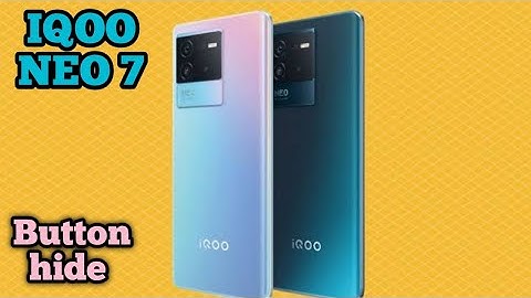 Back Button Setting In Iqoo Neo 7, How To Hide Back Button In Iqoo Neo 7, Navigation Button