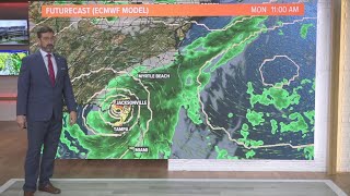 Tropical Storm Debby 11 a.m. advisory, August 5