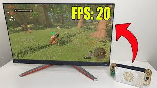 Zelda TOTK Technical Review FPS Test Nintendo Switch
