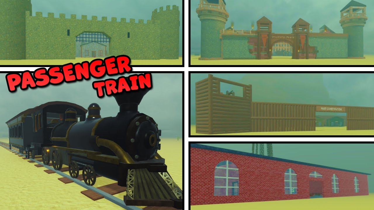 Dead Rails | Roblox | Passenger Train Playthrough | Capturing All ...