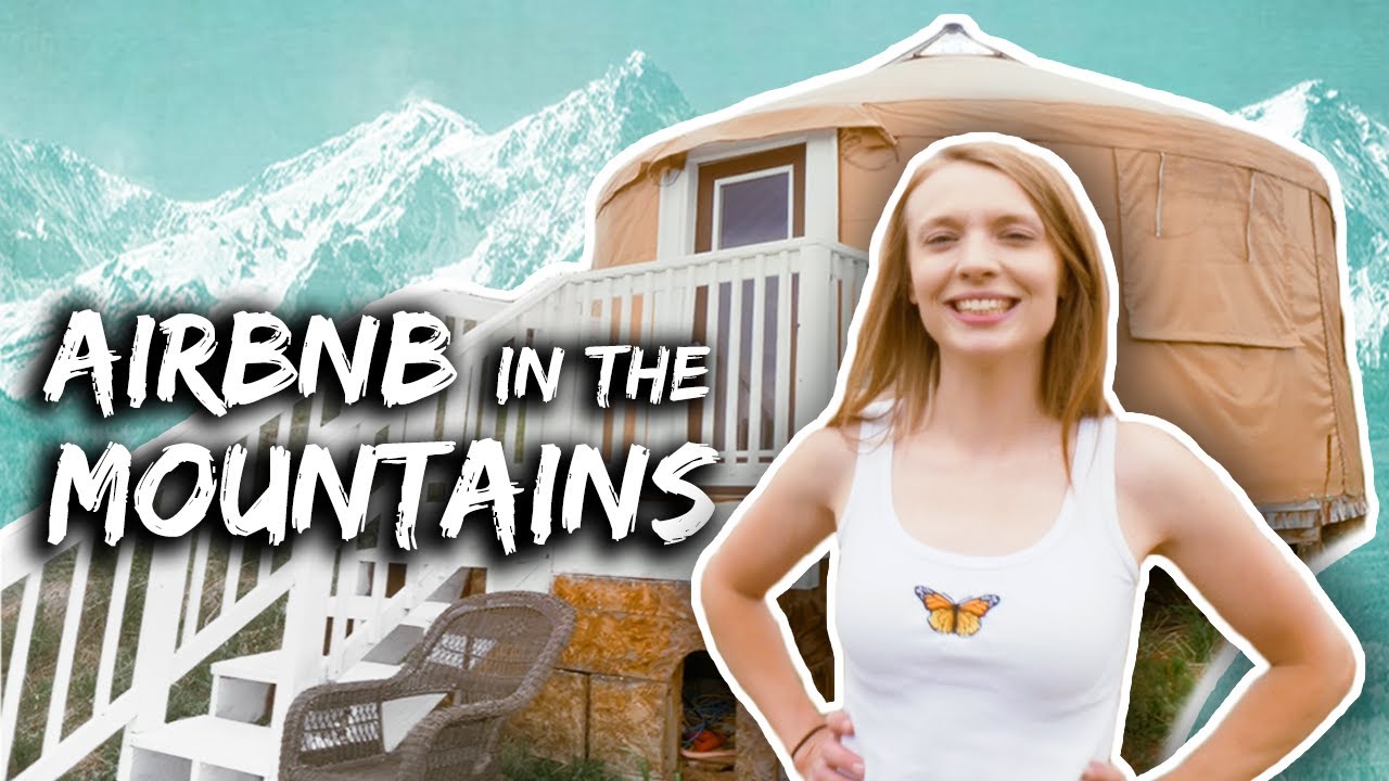 CRIBS TOUR of a Yurt Airbnb in Boulder, Colorado!!!