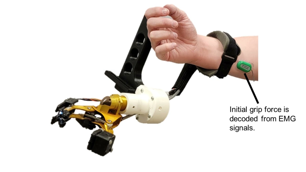 Autonomous Slip-Prevention Grip Force Control for Robotic Prosthetic Hands