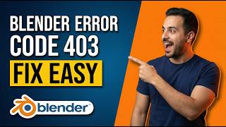 Blender Error Code 403 Fix (Easy Step-By-Step Guide)