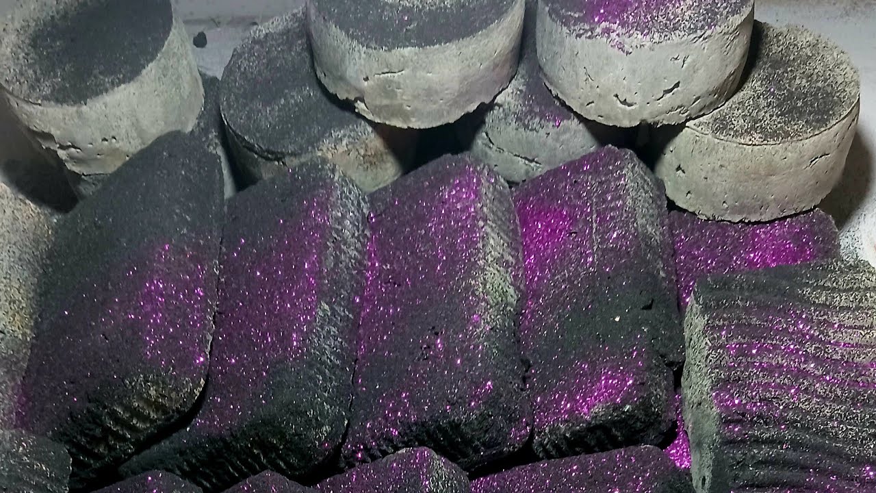 Soft crispy and dusty circles and loafs gymchalk reform crush/ASMR/oddly satisfying/pls subscribe 🙏