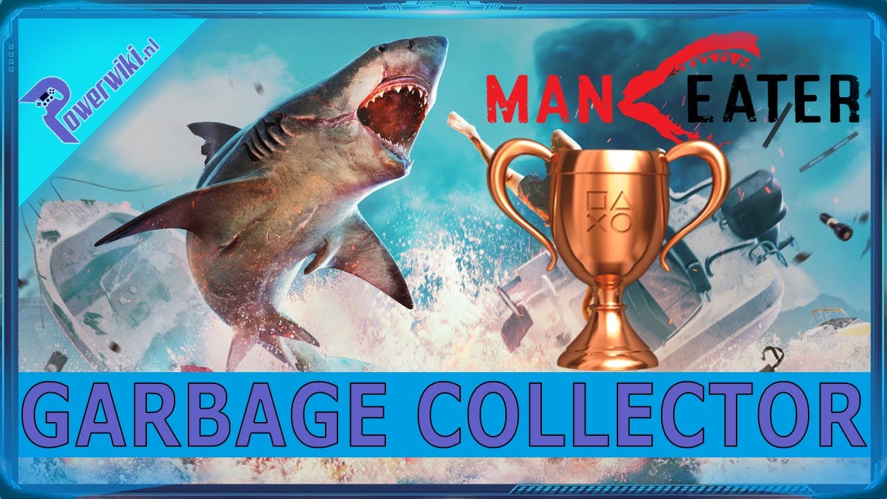 Maneater - Garbage Collector - Bronze Trophy 🏆 (PS5)