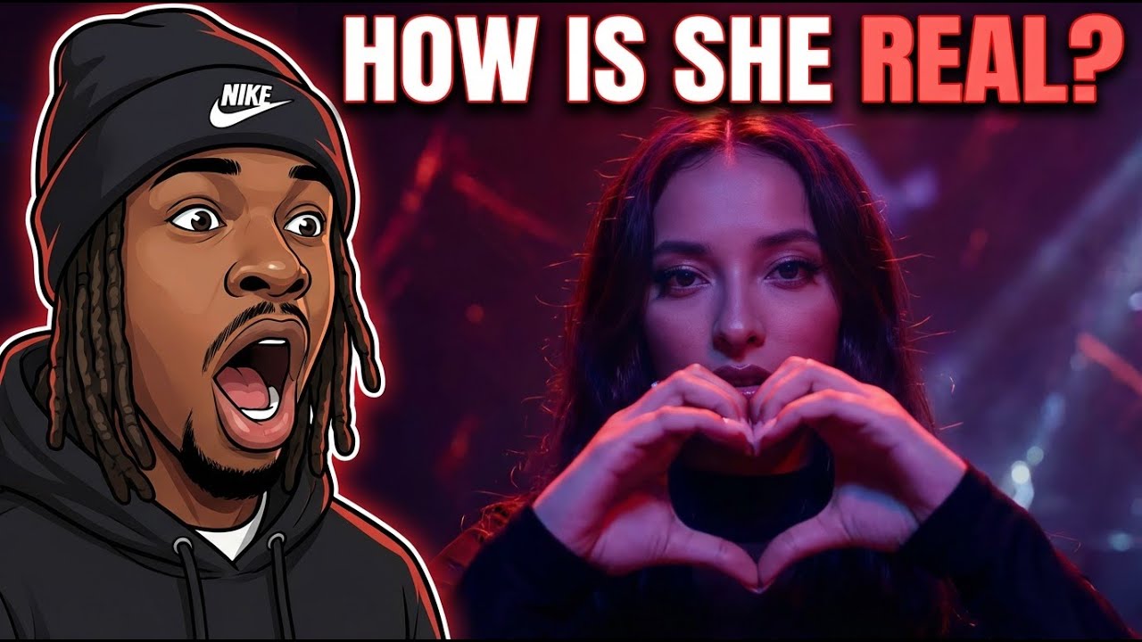 Reacts To Faouzia - IL0V3Y0U | How Is She Even Real?