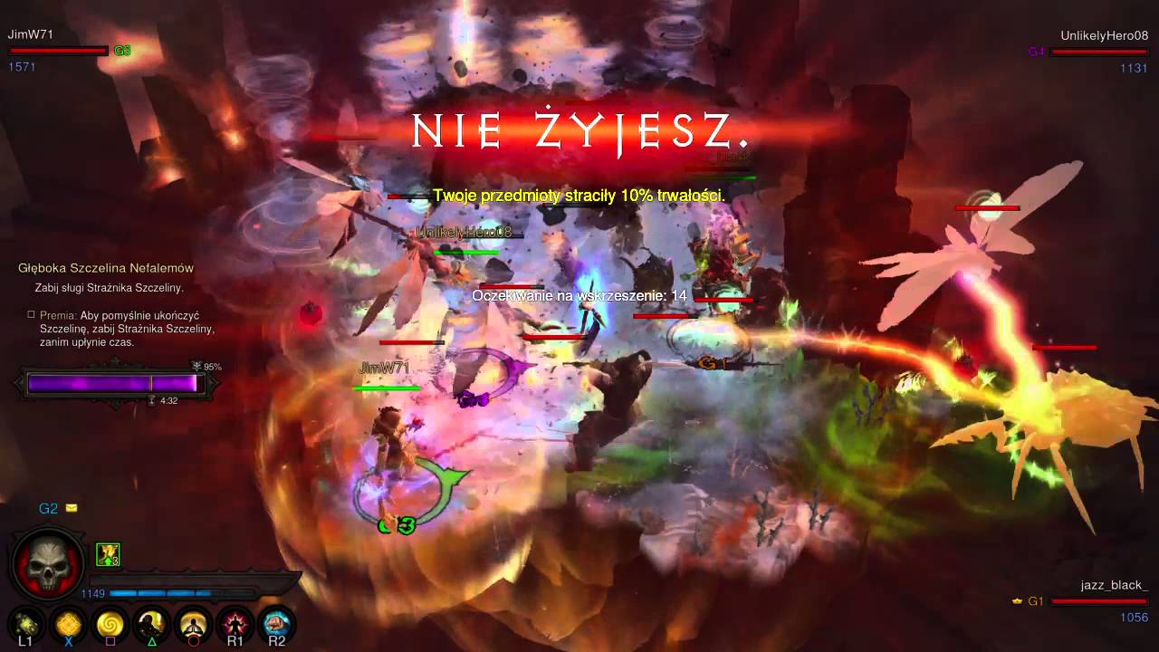 Diablo IIIRoS GR102 4Player ZDPS Monk WD Barb and Wizz YouTube