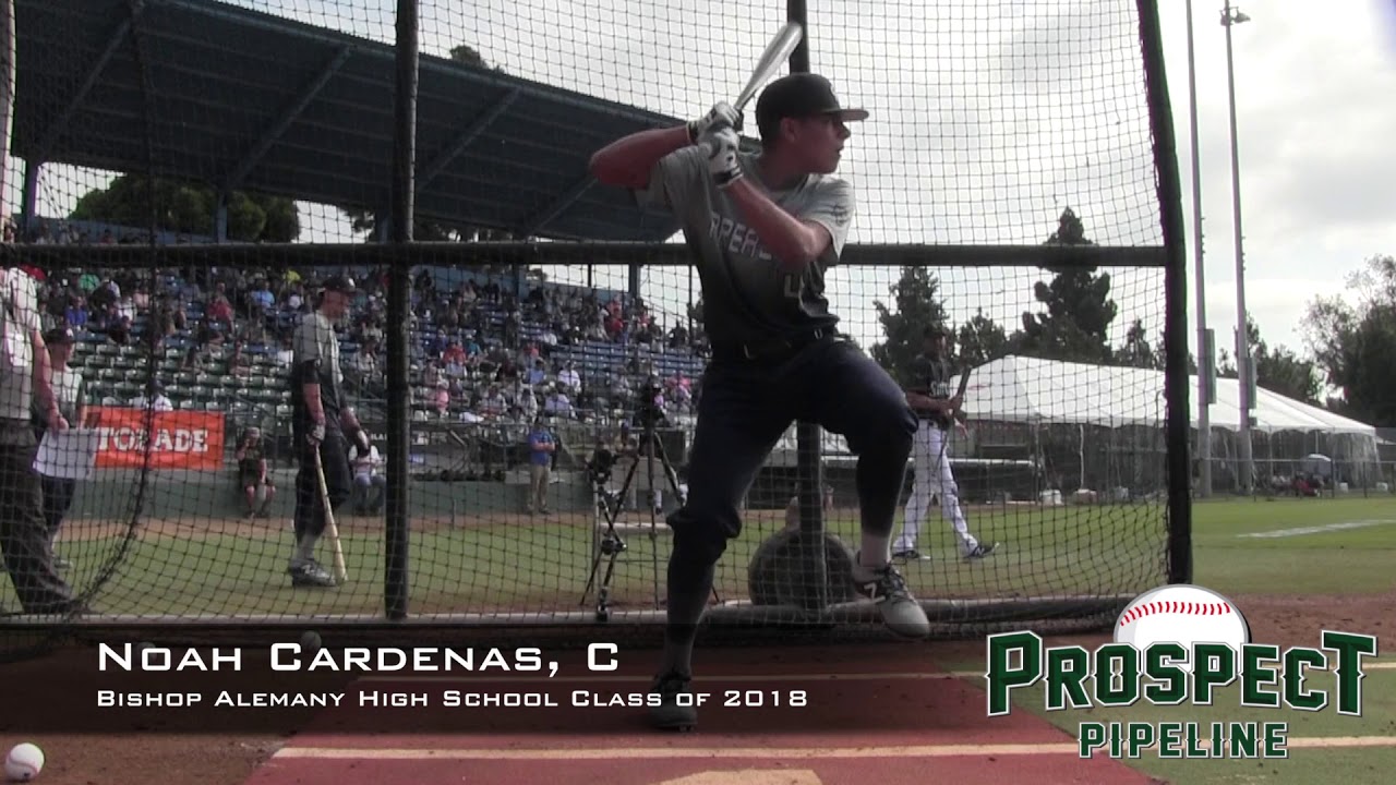 Noah Cardenas Prospect Video, C, Bishop Alemany High School Class of 2018