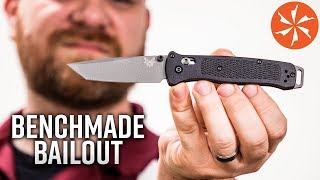 Benchmade 537 Bailout Tactical Folding Knives Available at KnifeCenter.com