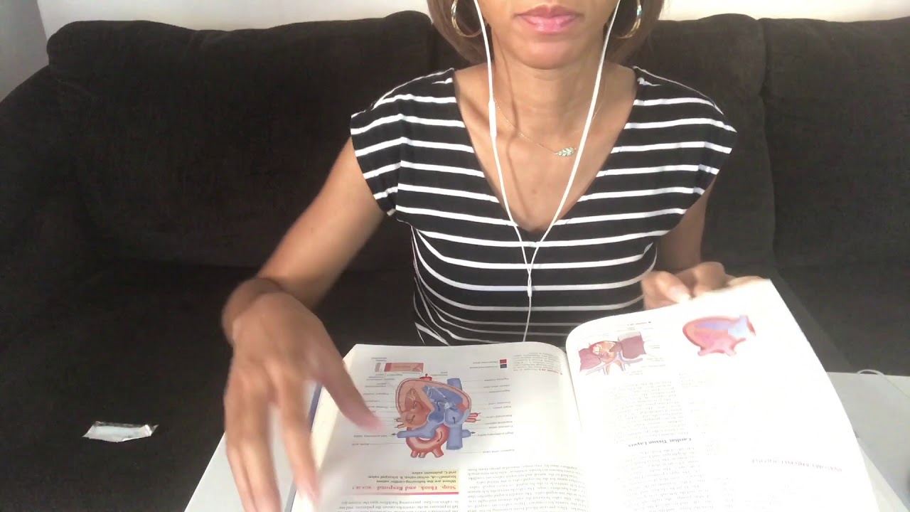 ASMR page turning gum popping chewing